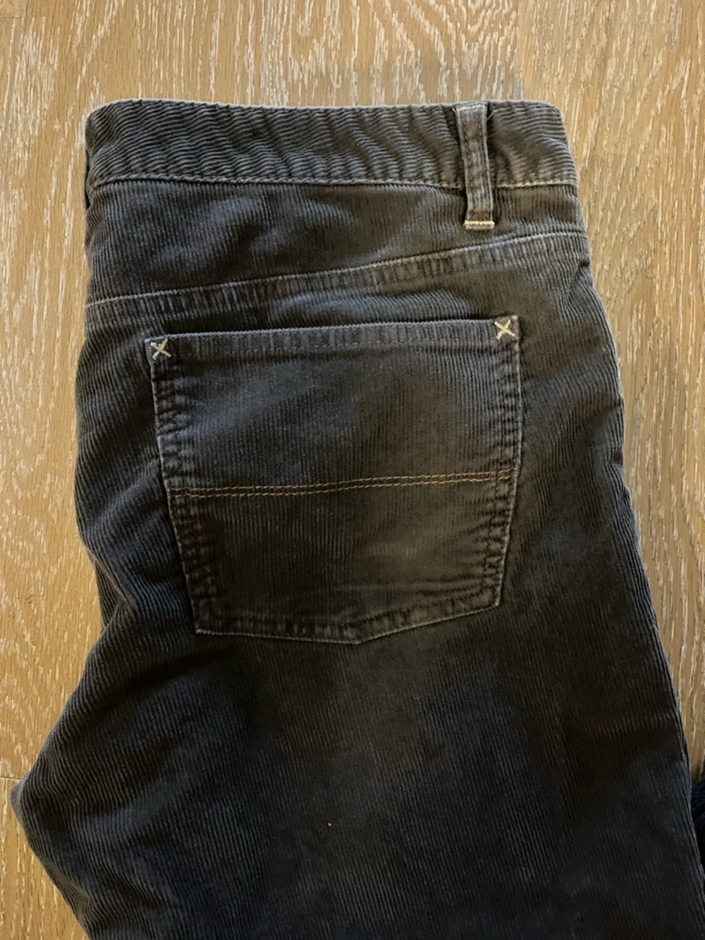 Ralph Lauren Dark Brown Casual Corduroy Pants gently worn